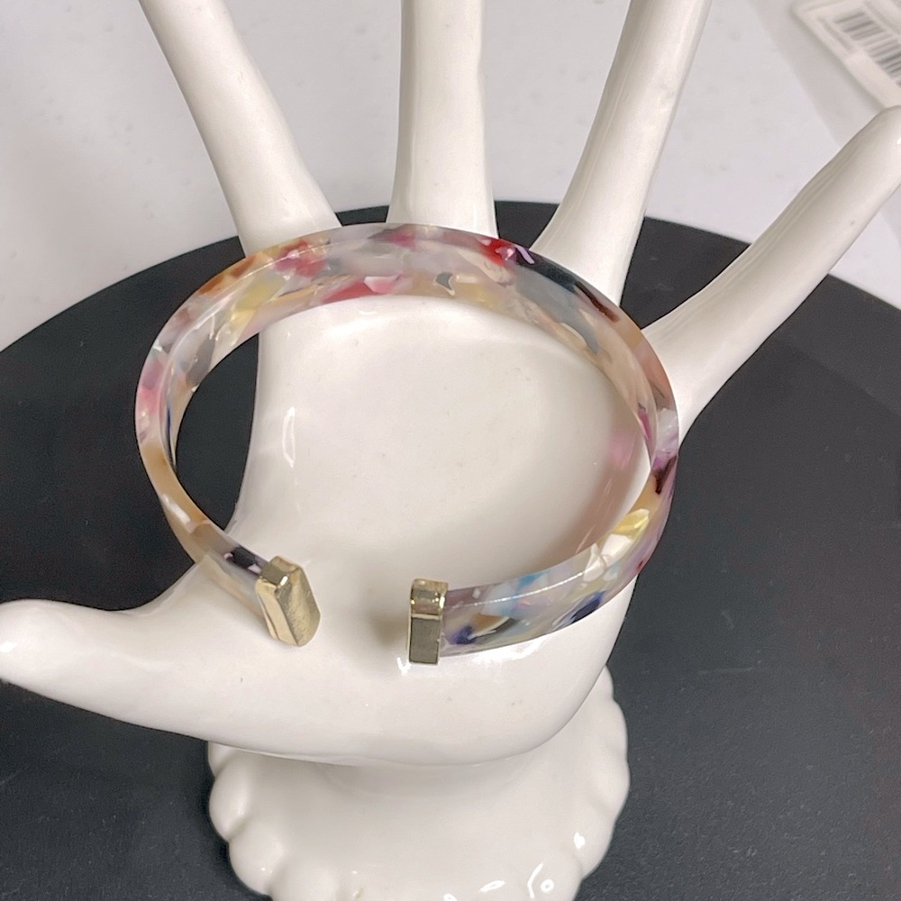 Acrylic Bangle Bracelet